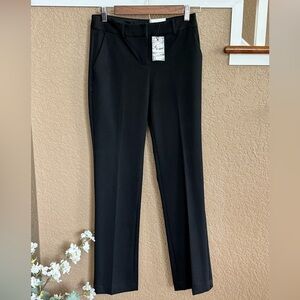Express Black Straight Leg Pants for Formal Wear